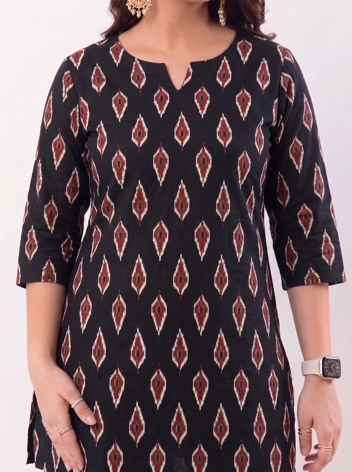 Cotton Kurta Pyjama Co-ord Set – Ikat