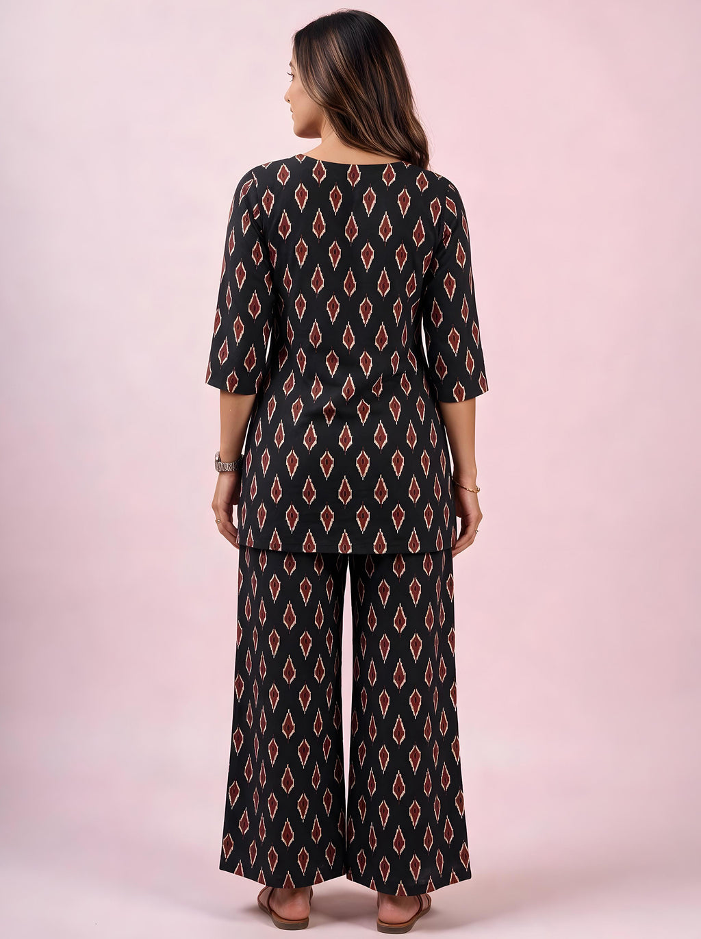 Cotton Kurta Pyjama Co-ord Set – Ikat
