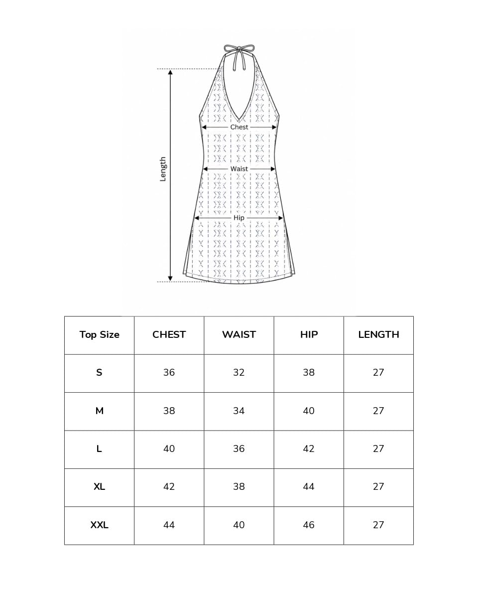 Cotton Halter Neck Short Kurti – Blue